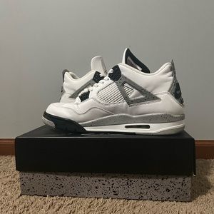 Jordan 4 white cements
